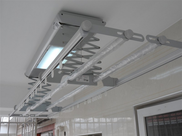 晾霸M3系列智能電動(dòng)晾衣架，電動(dòng)晾衣機(jī)安裝實(shí)景3